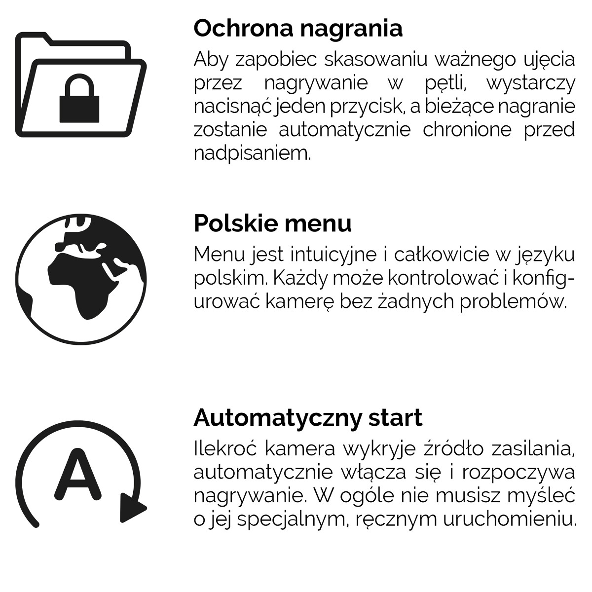 Ma wszystko, co powinna posiadać odpowiednia kamera samochodowa