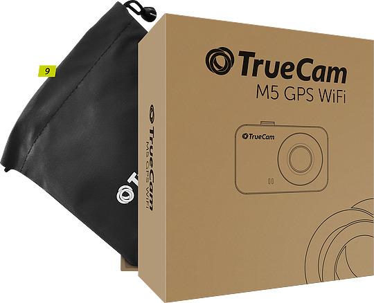 TrueCam M5 GPS WiFi - Balení