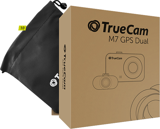 TrueCam M7 GPS Dual - Balení