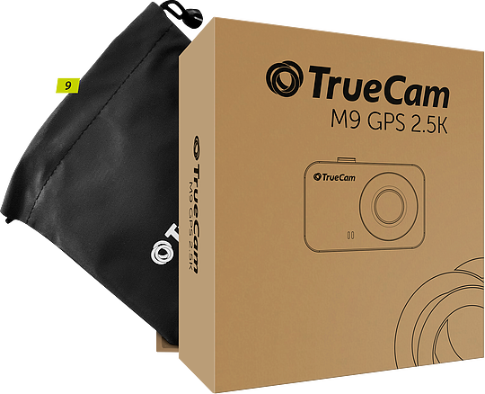 TrueCam M9 GPS 2.5K - Balení