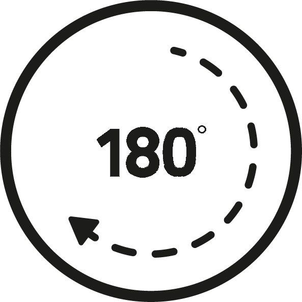 Obrót o 180°