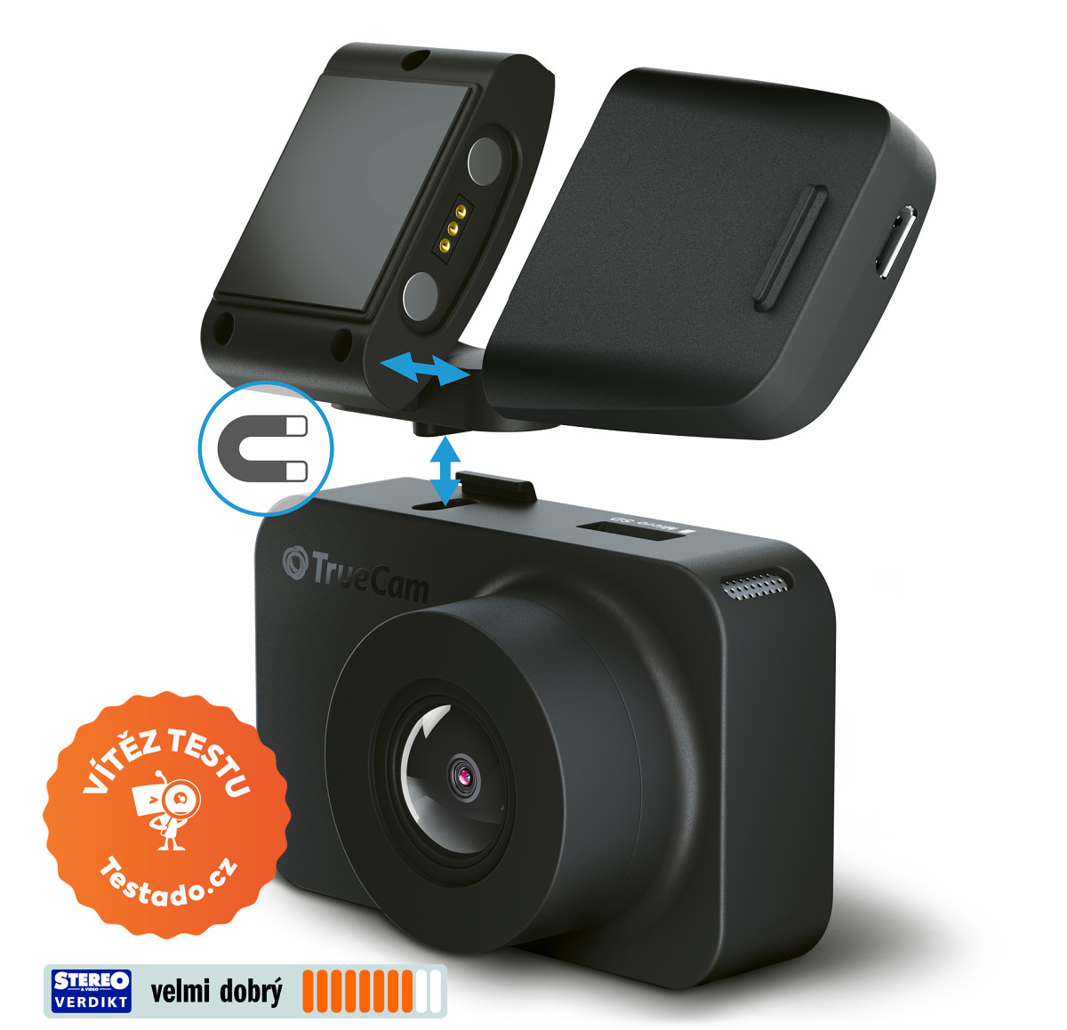 TrueCam M5 GPS WiFi – Připravena na jedno cvaknutí