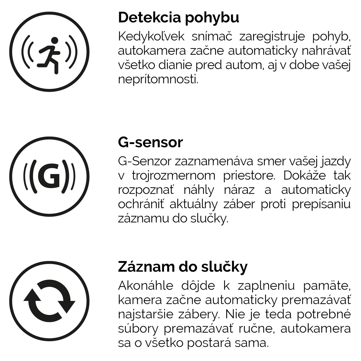 Má vše, co má správná autokamera mít