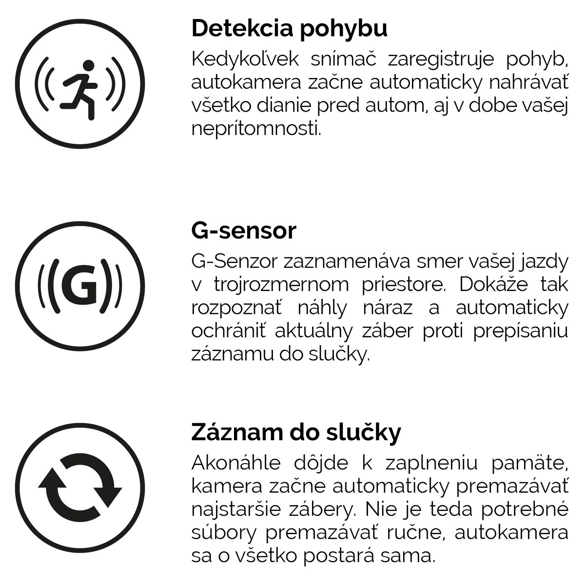 Má všetko, čo má správna autokamera mať