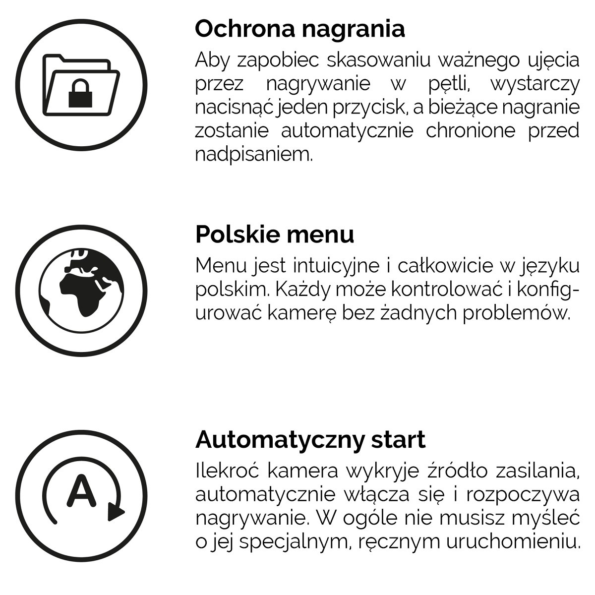 Ma wszystko, co powinna posiadać odpowiednia kamera samochodowa